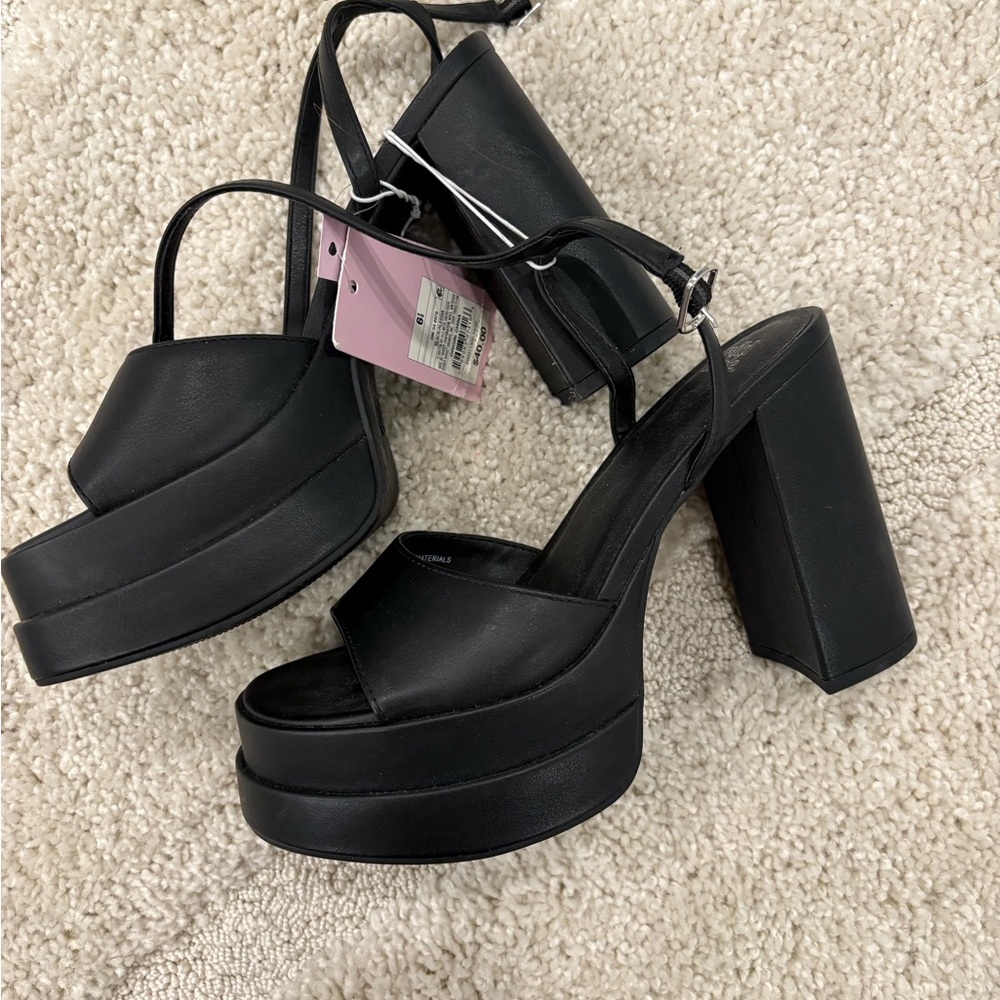 Black Wild Fable Heels
